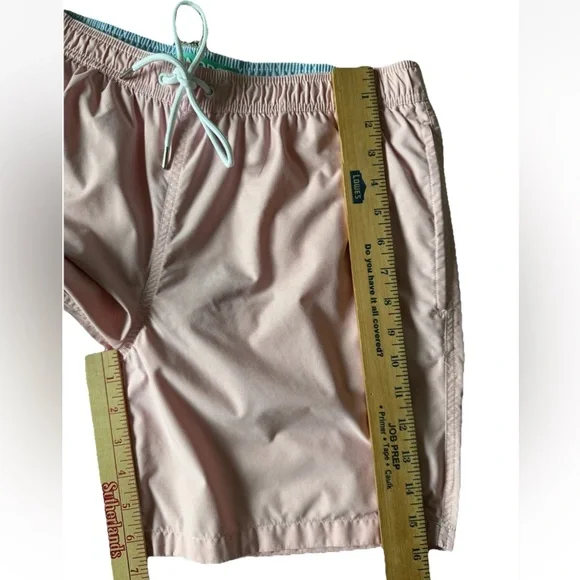 Bonobos Mens Shorts Medium Pink Board Swim Trunks Surfing Liner 7" Inseam, EUC - Picture 5 of 9